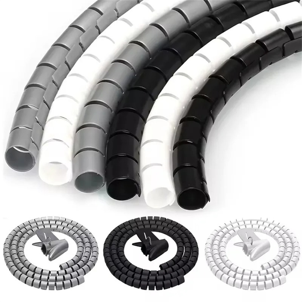 Cable Lock Flexible - 2M 플렉시블 스파이럴 케이블 정리 클립