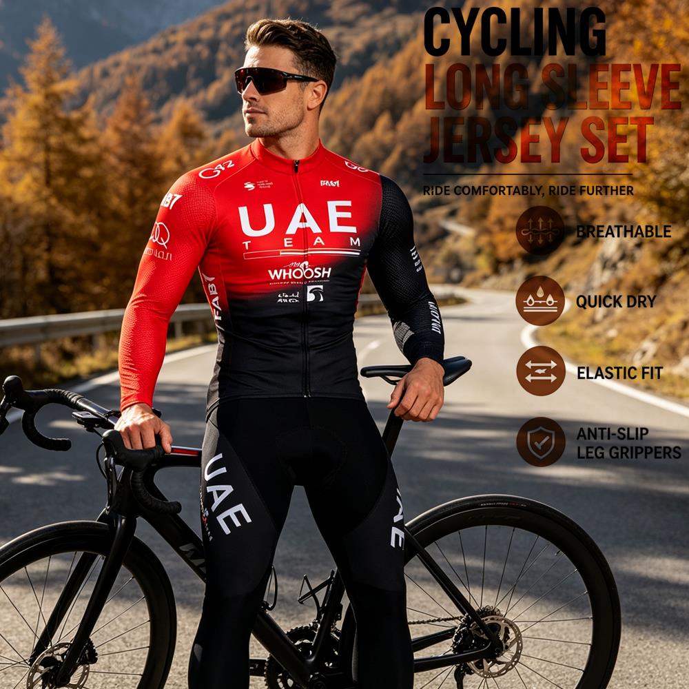 봄 여름 긴소매 사이클링 저지 세트 빕 팬츠 로파 시클 - Cycling Commuter Trousers 리뷰 및 가격